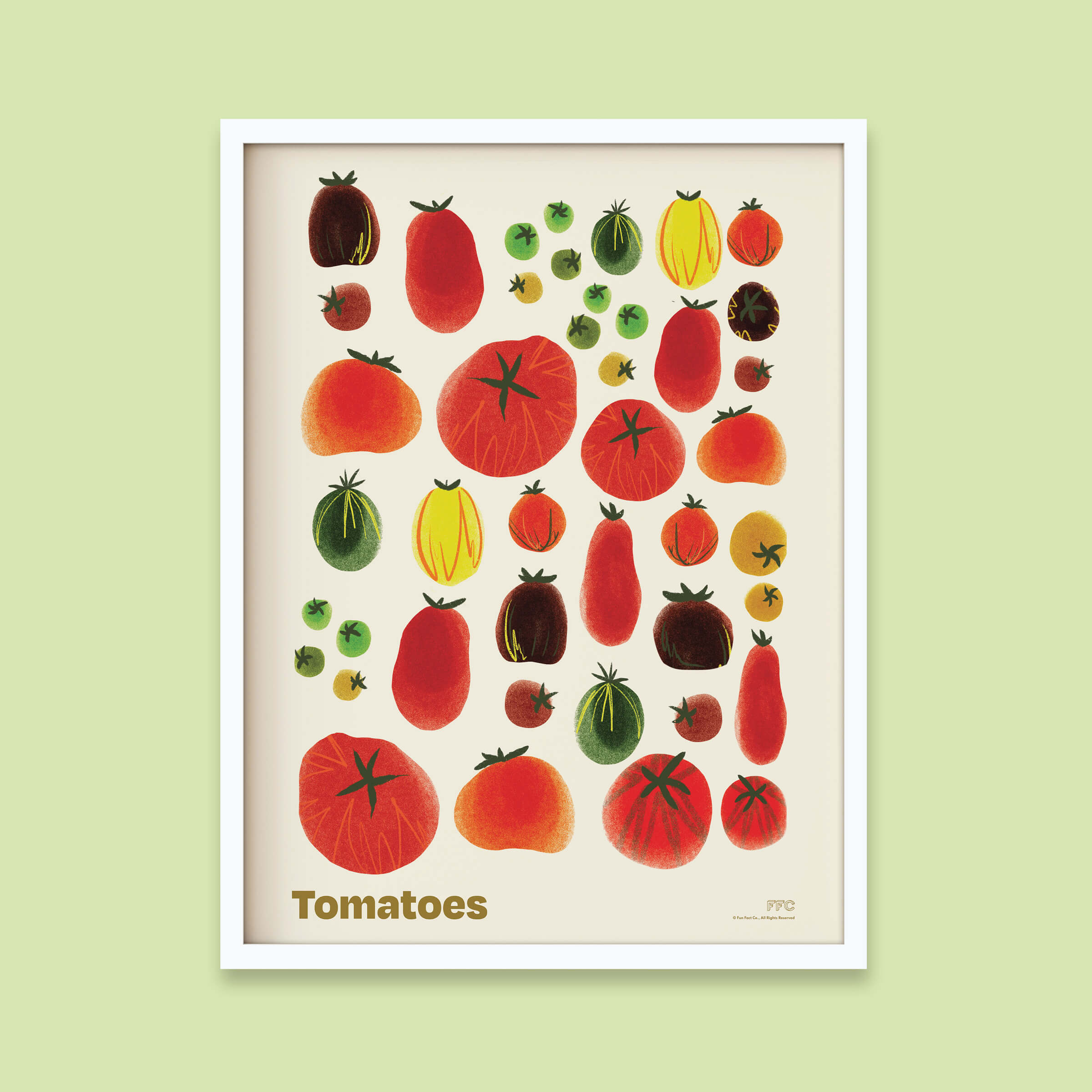Tomato Family Reunion Print