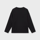 Oversized long sleeve t-shirt with SOW chest embroidery